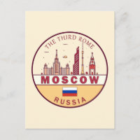 Cidade da Rússia - Skyline Emblem