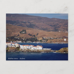 Cartão Postal Cidade de Andros - Andros