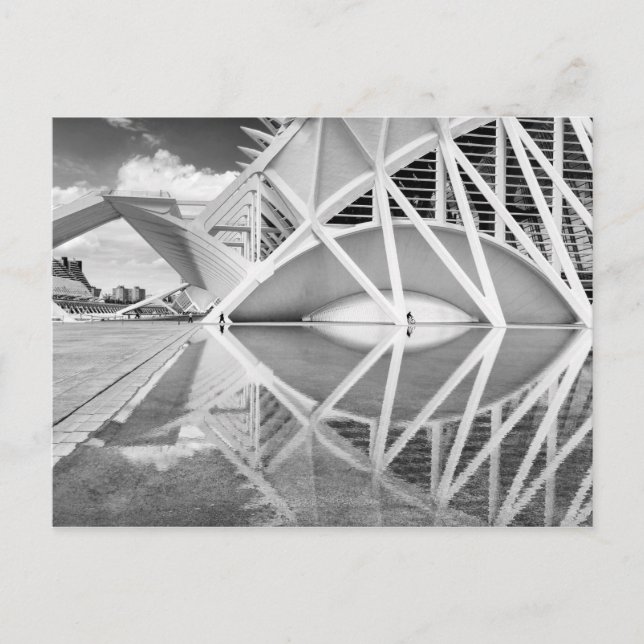 Cartão Postal Cidade de Artes e Ciências (Frente)