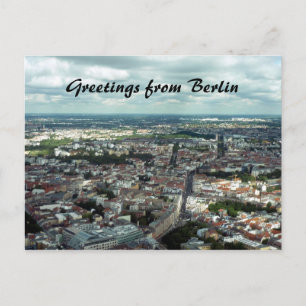 Cartão Postal cidade de berlin