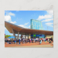 Cidade de Boston, famosa vista de Aquário, a parti