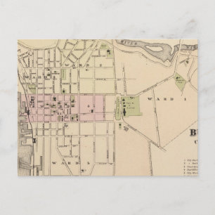 Cartão Postal Cidade de Burlington em Vermont