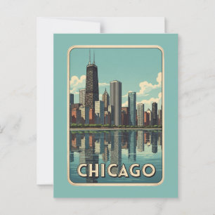 Cartão Postal cidade de Chicago