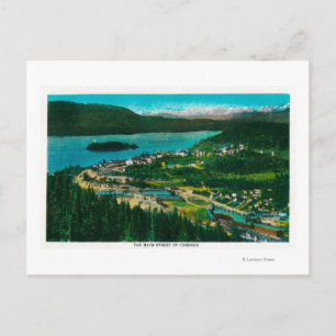 Cartão Postal Cidade de Cordova, Alaska Cordova, AK
