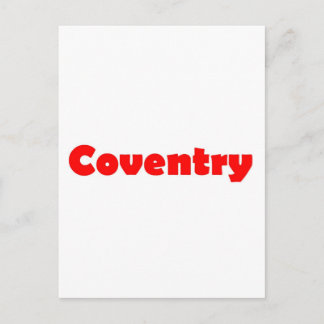 Cartão Postal Cidade de Coventry na inglaterra