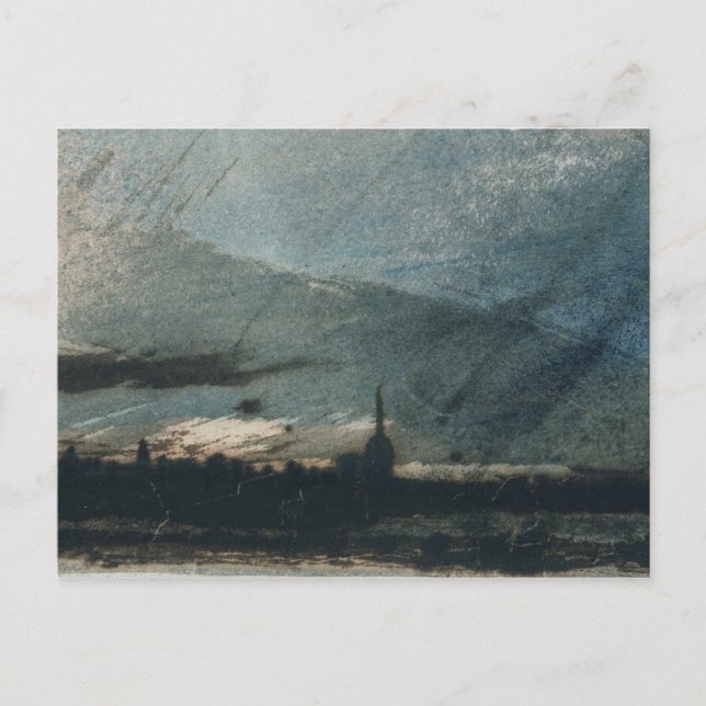 Cartão Postal Cidade de Dusk (Frente)