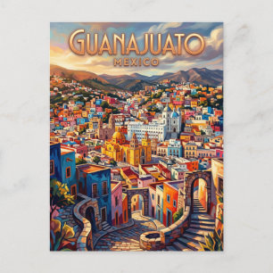 Cartão Postal Cidade de Guanajuato México