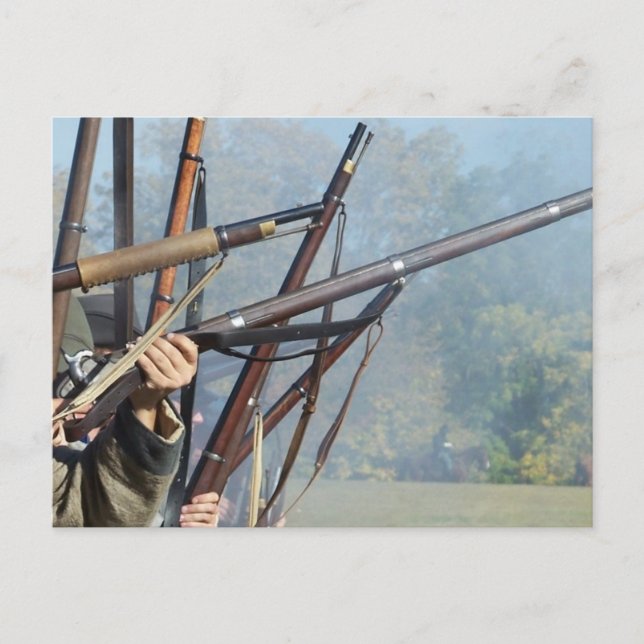 Cartão Postal Cidade de Hartford dos dias da guerra civil, (Frente)