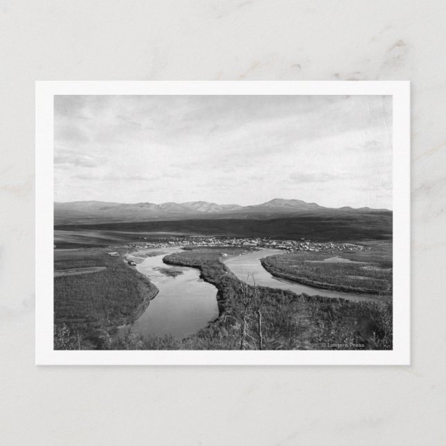 Cartão Postal Cidade de Iditarod, Alasca Fotografia (Frente)