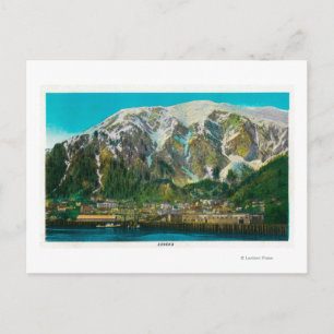 Cartão Postal Cidade de Juneau, Alaska Juneau, AK