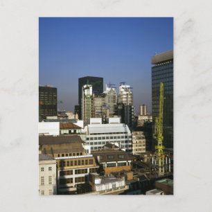 Cartão Postal Cidade de Londres nos anos 90