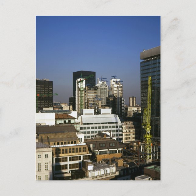 Cartão Postal Cidade de Londres nos anos 90 (Frente)