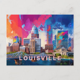 Cartão Postal Cidade de Louisville Derby
