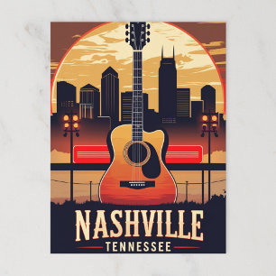 Cartão Postal Cidade de Música de Nashville