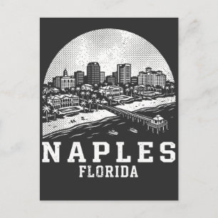 Cartão Postal Cidade de Nápoles Flórida