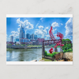 Cartão Postal Cidade de Nashville no Tennessee