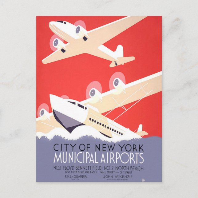 Cartão Postal Cidade de Nova Iorque (Frente)