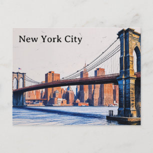 Cartão Postal Cidade de Nova York