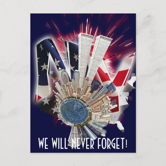 CARTÃO POSTAL CIDADE DE NOVA YORK (Frente)