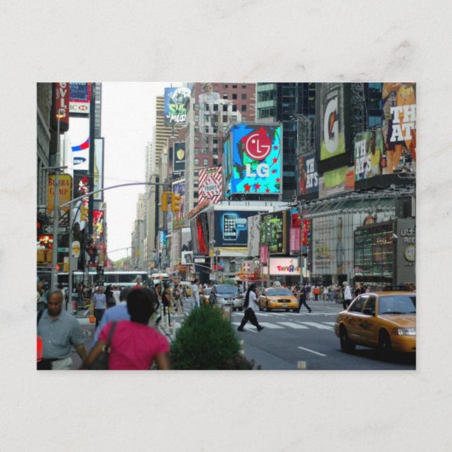 Cartão Postal Cidade de Nova York (Frente)