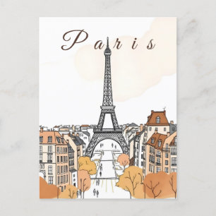 Cartão Postal cidade de Paris 