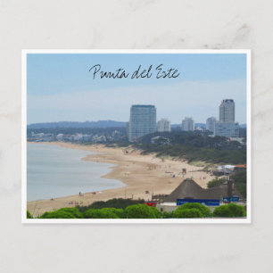 Cartão Postal cidade de Punta Beach