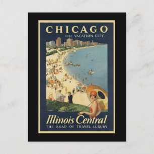 Cartão Postal Cidade de Vacinação de Paul Proehl Chicago