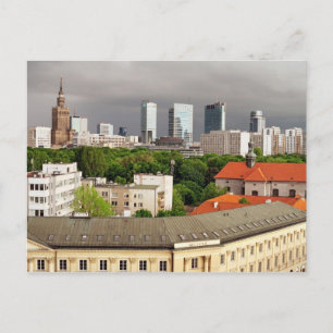 Cartão Postal Cidade de Varsóvia