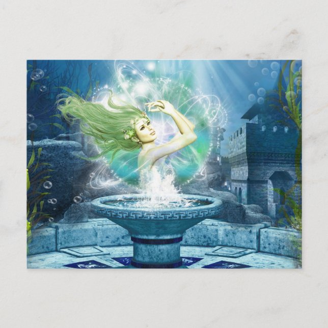 Cartão Postal Cidade despertada (Frente)