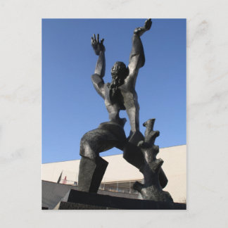 Cartão Postal Cidade destruída