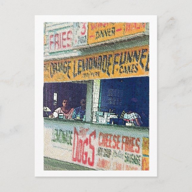 Cartão Postal Cidade do Atlântico (Frente)