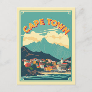 Cartão Postal Cidade do Cabo, África do Sul Padrões Culturais Vi