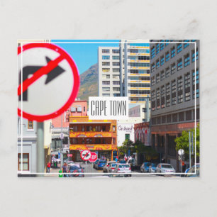 Cartão Postal Cidade do Cabo Cidade da África do Sul