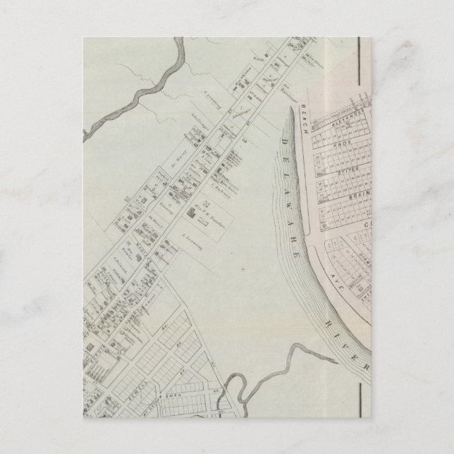 Cartão Postal Cidade do Cabo de maio e Sea Grove, Nova Jersey (Frente)