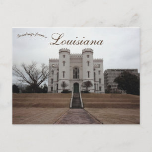 Cartão Postal Cidade do Estado da Louisiana Baton Rouge Louisian