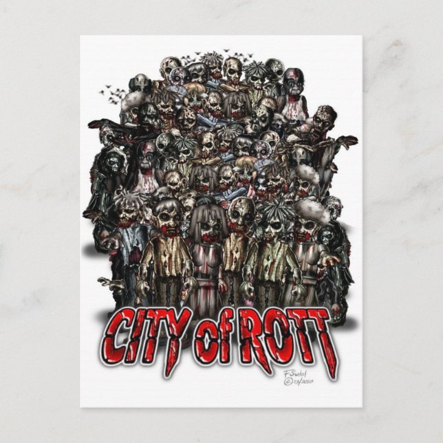 Cartão Postal Cidade do Merchandise Rott (Frente)