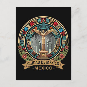 Cartão Postal Cidade do México México América Central