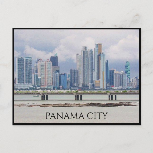 Cartão Postal cidade do panamá (Frente)