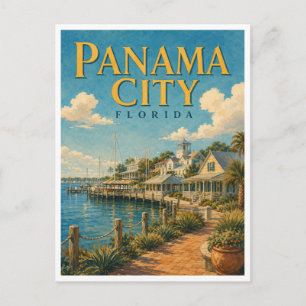 Cartão Postal Cidade do Panamá Flórida St. Andrews GeoSaga