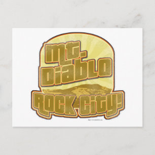Cartão Postal Cidade do Rochedo do Monte Diablo