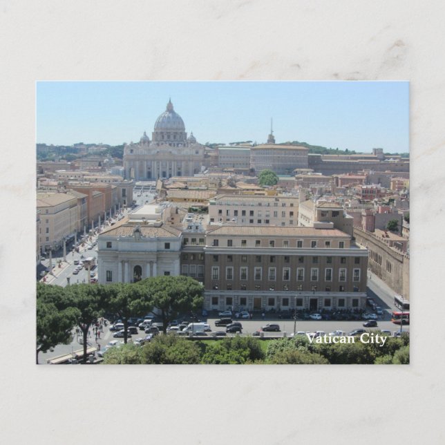 Cartão Postal Cidade do vaticano (Frente)
