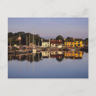 Cartão Postal Cidade e porto, Kinvarra, Condado de Galway,