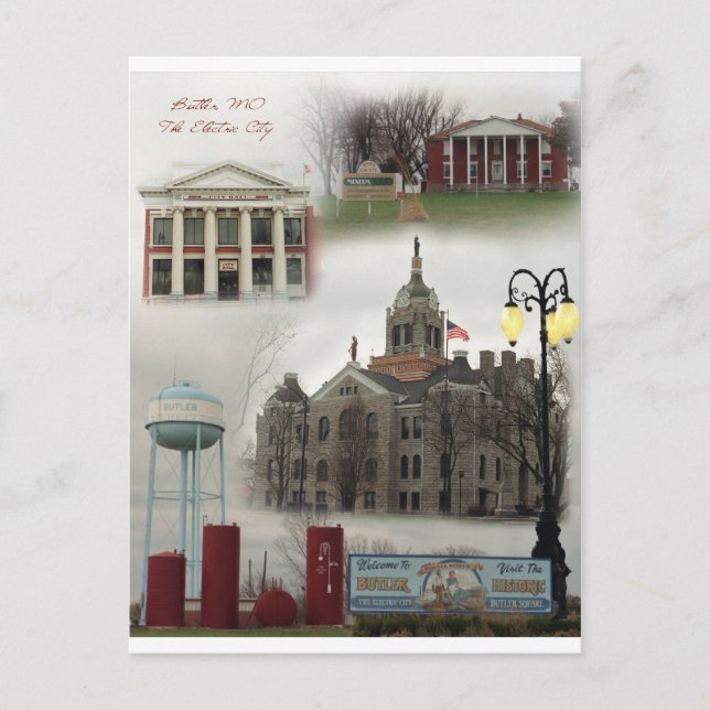 Cartão Postal Cidade Elétrica (Frente)