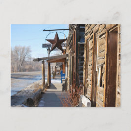 Cartão Postal Cidade Fantasma de Nevada City Construção Padaria