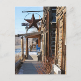 Cartão Postal Cidade Fantasma de Nevada City Construção Padaria