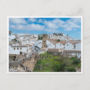 Cartão Postal Cidade histórica de Ronda Andaluzia, Espanha