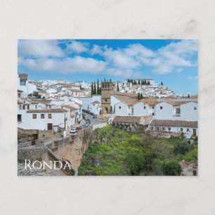 Cartão Postal Cidade histórica de Ronda Andaluzia, Espanha