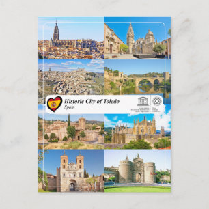 Cartão Postal Cidade Histórica de Toledo da UNESCO