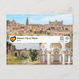 Cartão Postal Cidade Histórica de Toledo da UNESCO