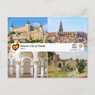 Cartão Postal Cidade Histórica de Toledo da UNESCO